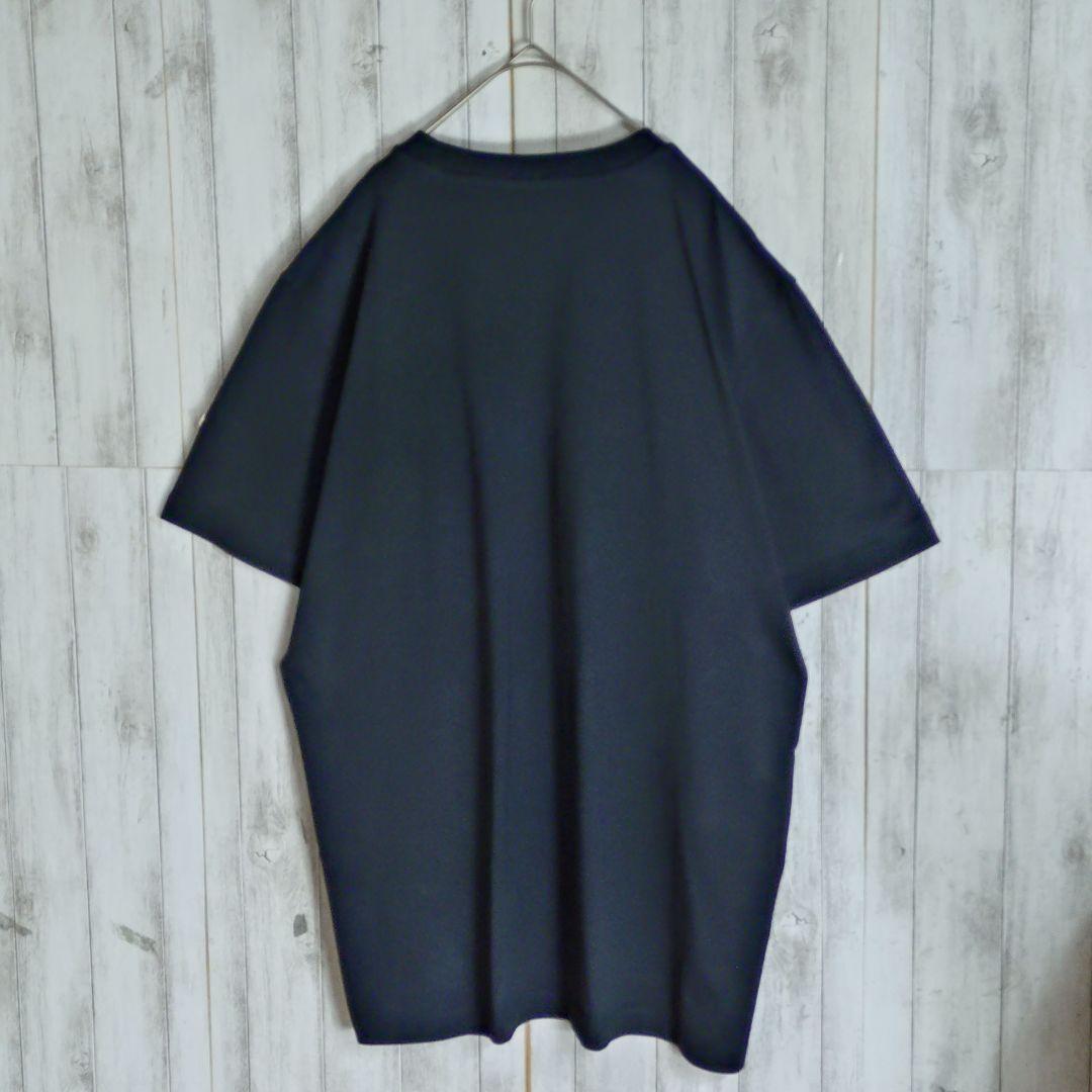 【いしてぃみ】モンクレール☆センター立体ロゴ袖ワッペンロゴ入りTシャツ