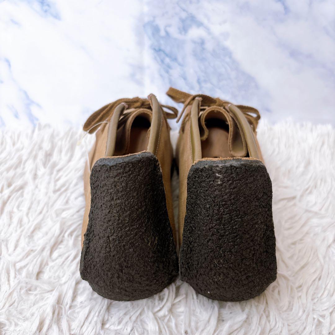 未使用品 Clarks クラークス ワラビー ナタリー スエード 8 1/2