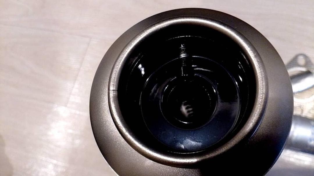 ブラックダブルインナーサイレンサースバル サンバー社外マフラー エキパイ1.0m