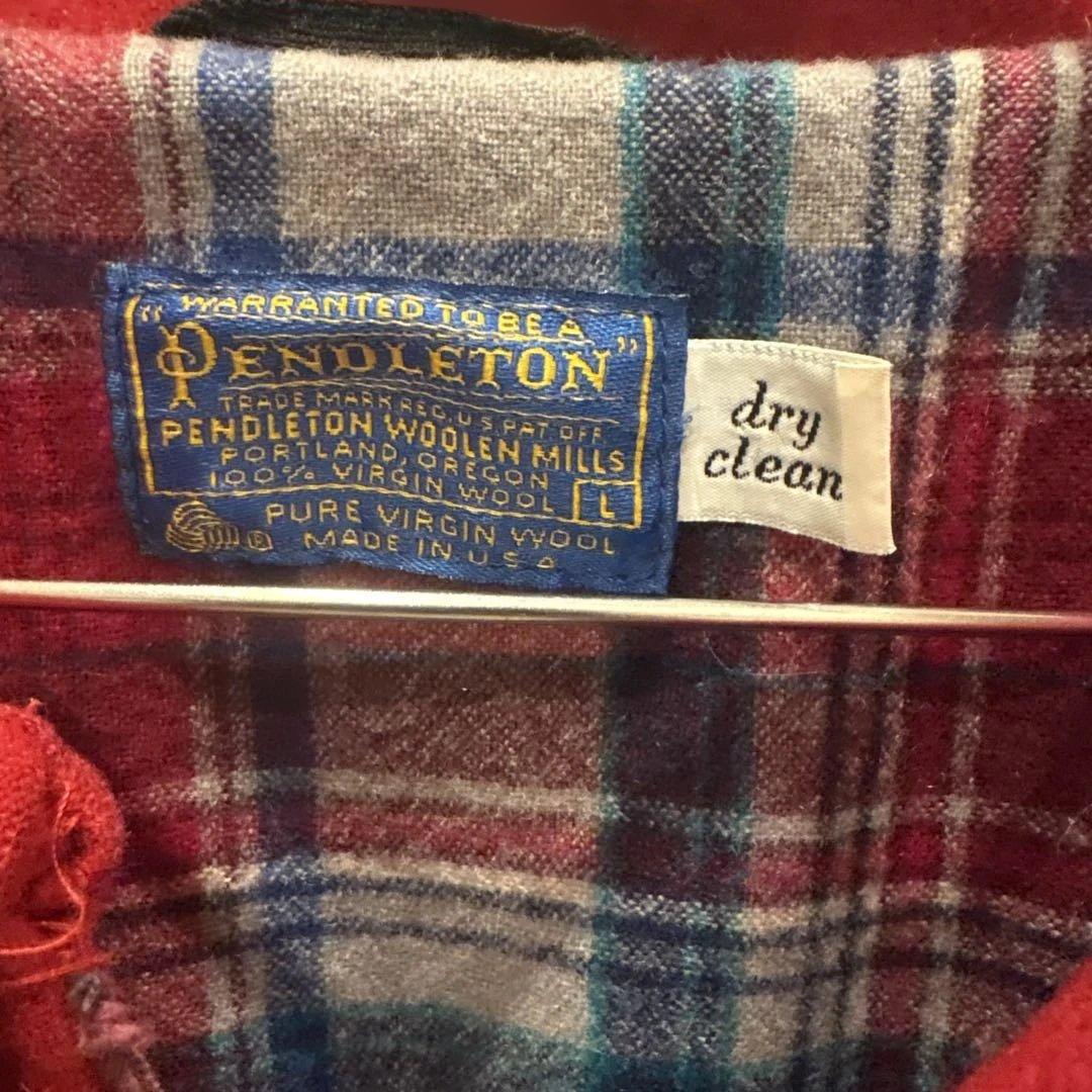 Pendleton ウールレッドジャケット70s
