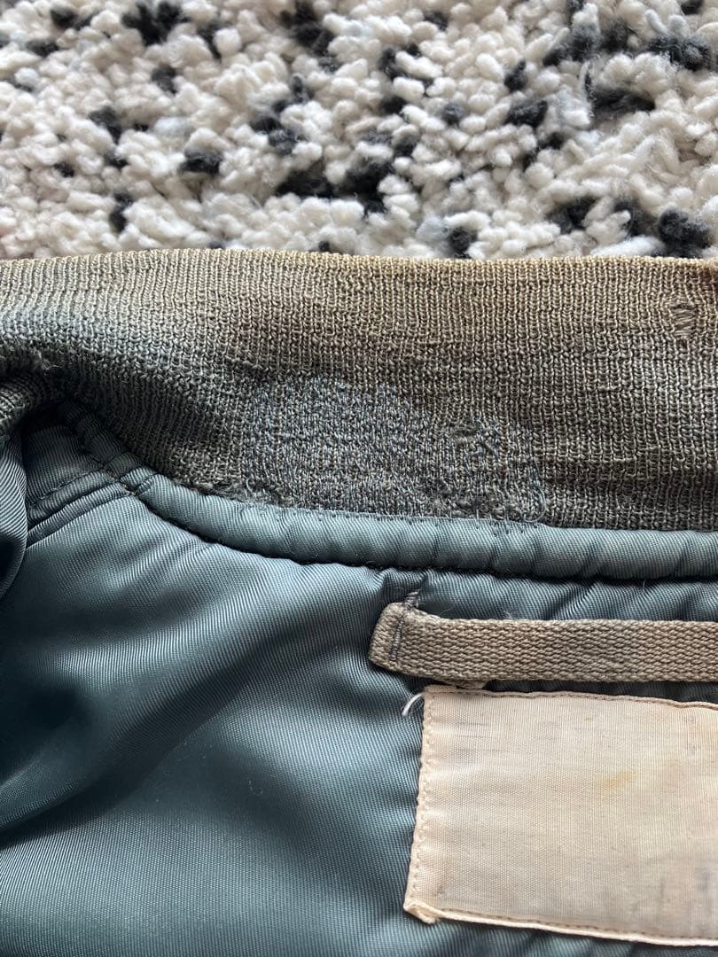 【美品】50s 初期 実物USAF MA−1 B−15D MOD