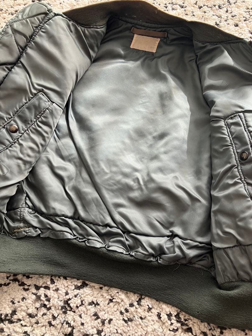【美品】50s 初期 実物USAF MA−1 B−15D MOD