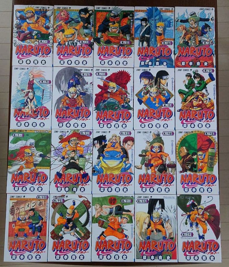 NARUTO 全巻セット(全72巻)+外伝その他9巻