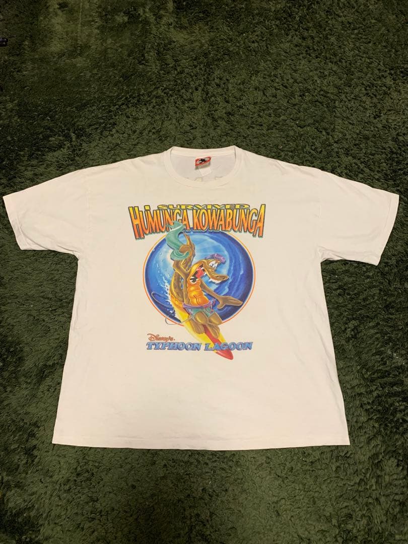 90s ディズニー　HUMUNGA KOWABUNGA ビンテージ　tシャツ