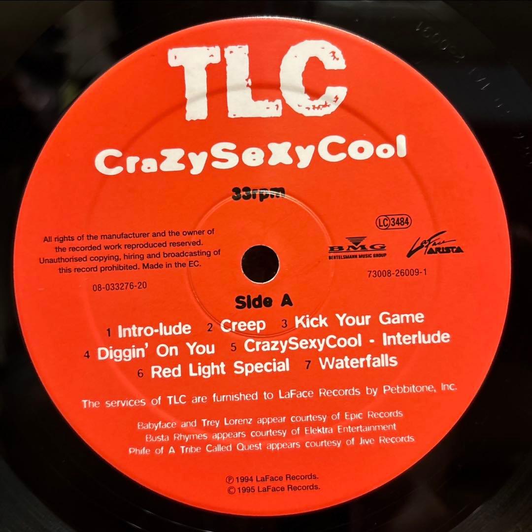 オリジナル盤 TLC CrazySexyCool レコード LP vinyl