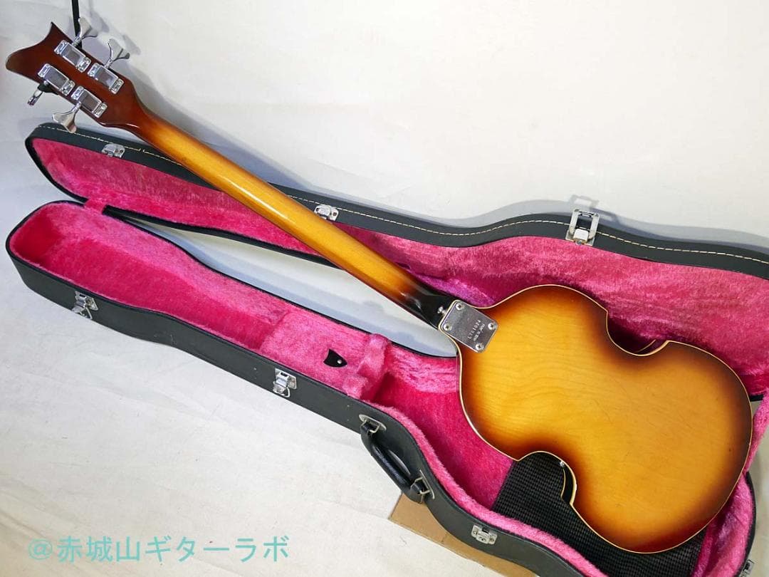 Greco バイオリンBASS VB360 1976年製☆専用ハードケース付