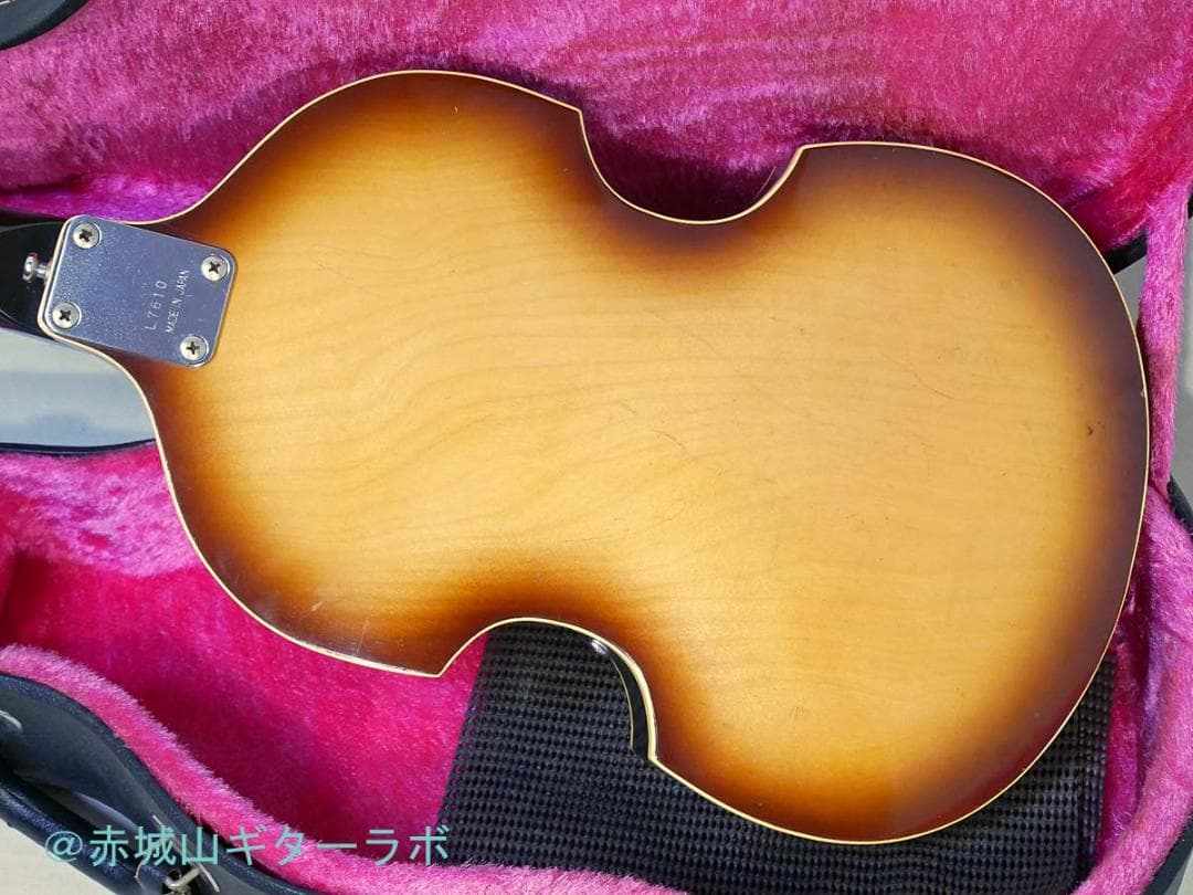 Greco バイオリンBASS VB360 1976年製☆専用ハードケース付