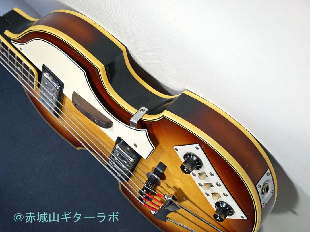 Greco バイオリンBASS VB360 1976年製☆専用ハードケース付