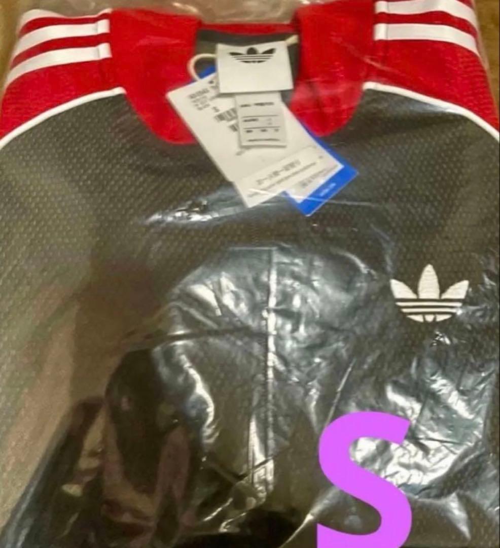 藤井風着用 adidas ルーズ メッシュ トラックトップ新品　Sサイズ