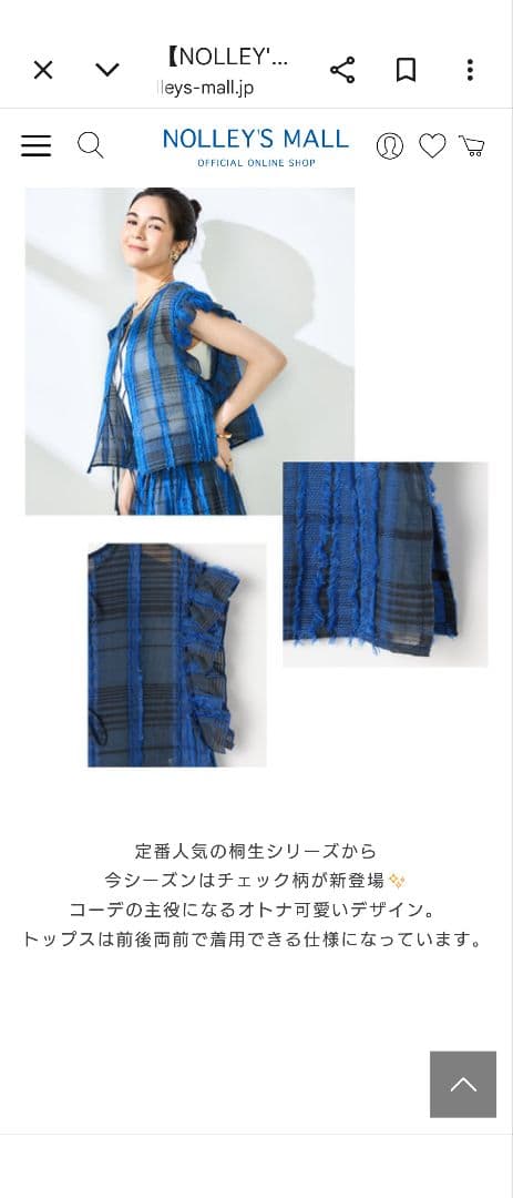 ノーリーズ桐生スカート