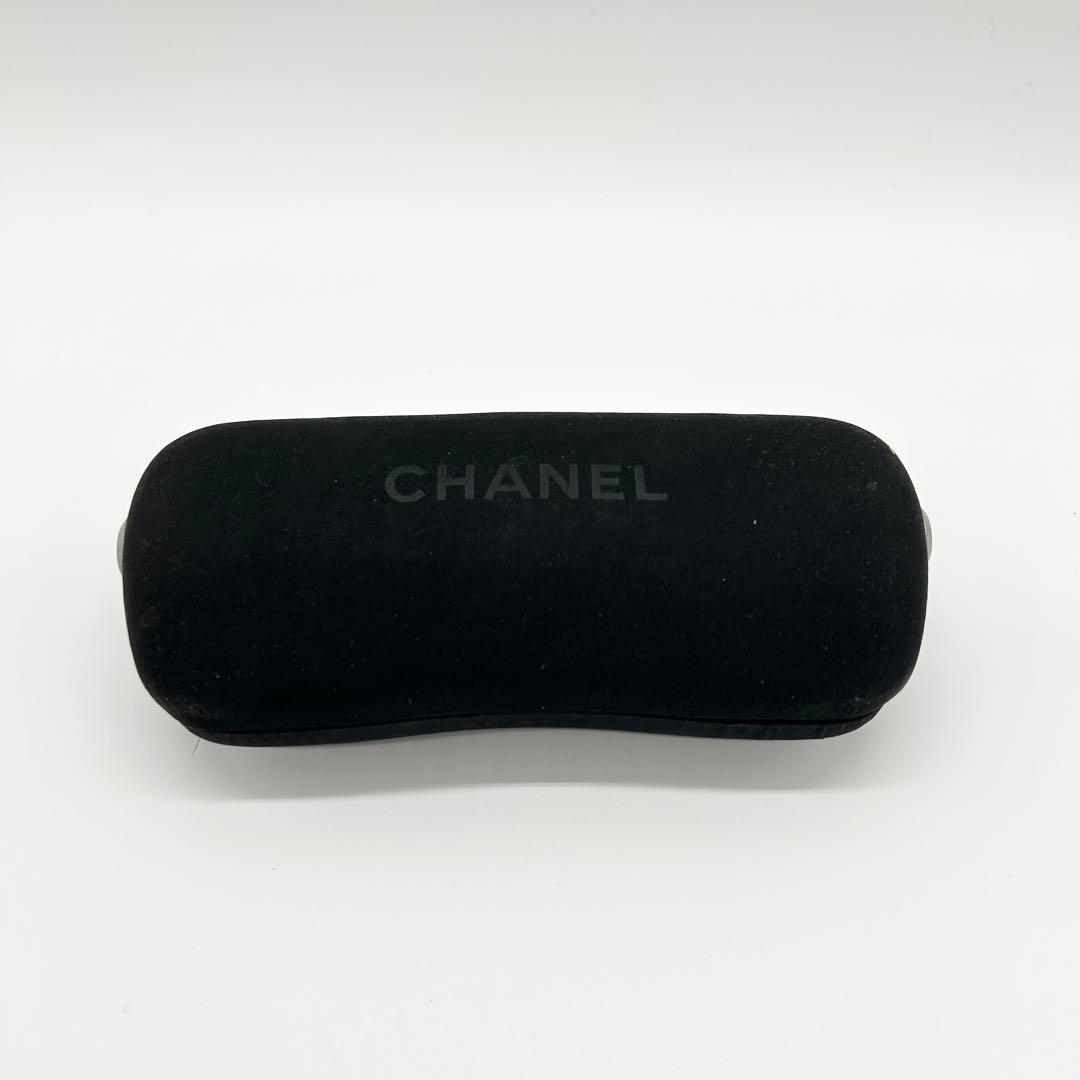 極美品 CHANEL シャネル 4013 リムレス サングラス ブルー
