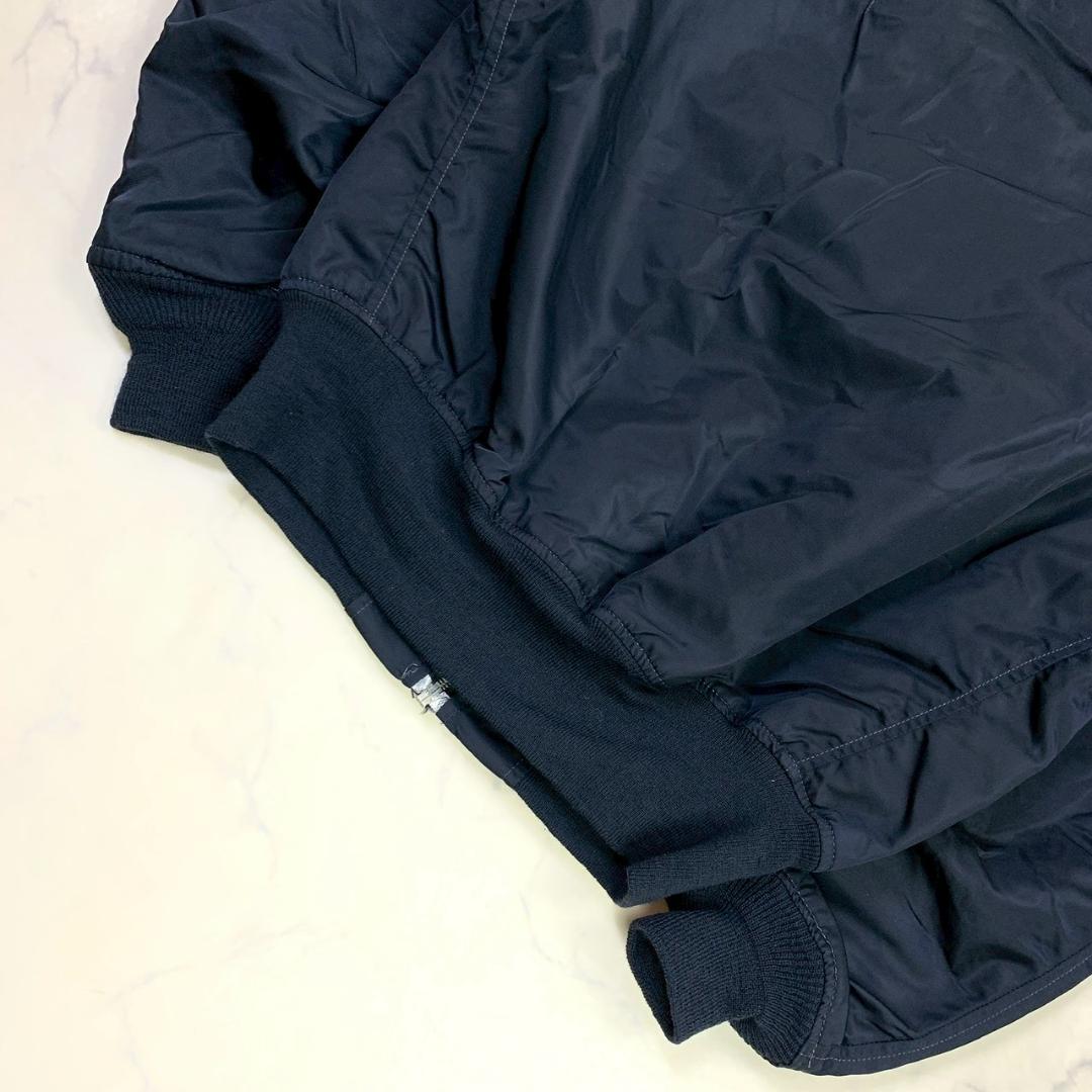 美品★米軍 90s L-2B グランドクルー ALPHA ネイビー M　E024