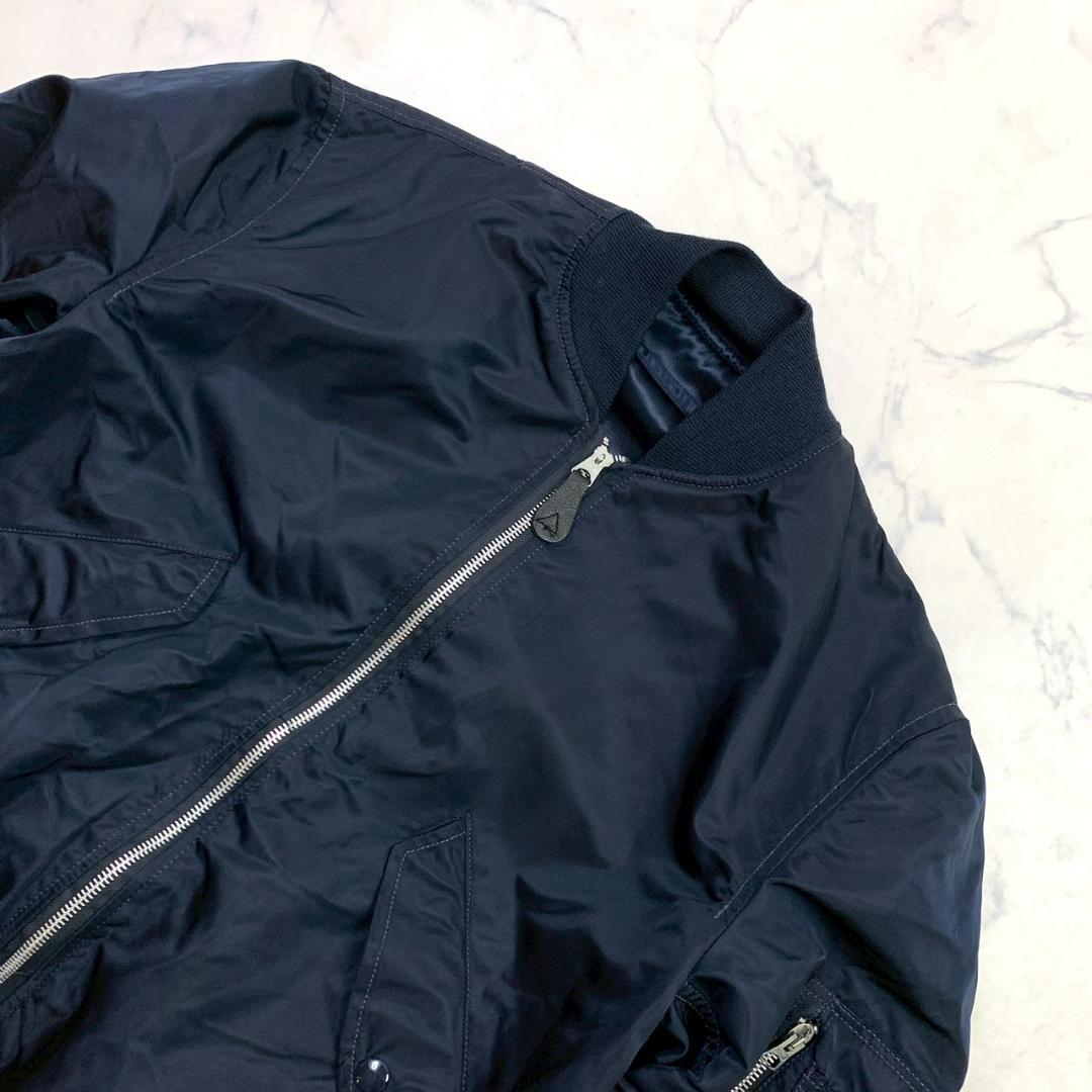 美品★米軍 90s L-2B グランドクルー ALPHA ネイビー M　E024