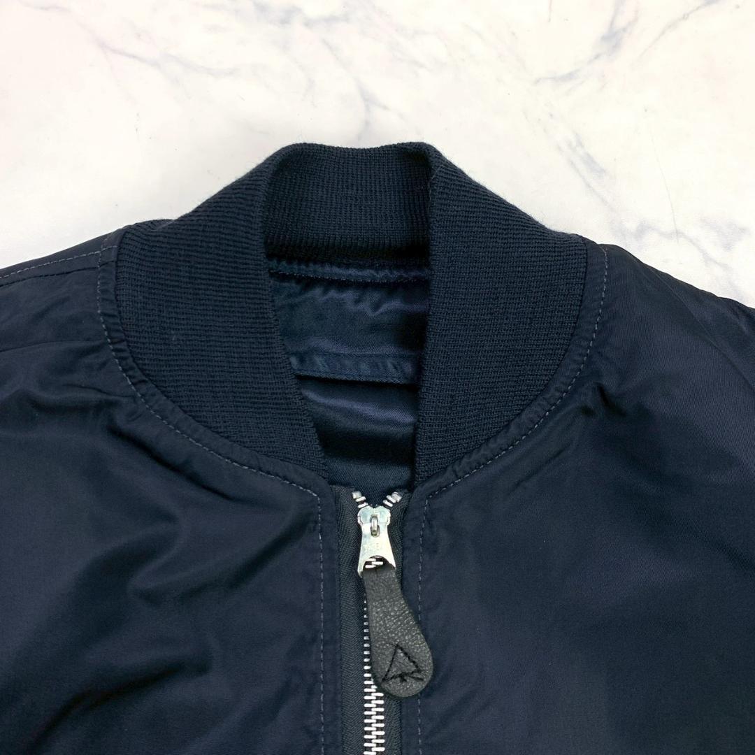 美品★米軍 90s L-2B グランドクルー ALPHA ネイビー M　E024