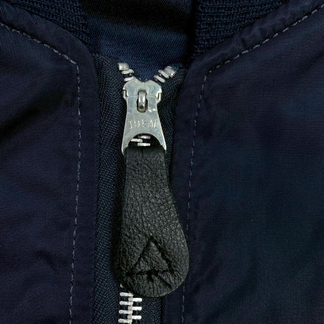 美品★米軍 90s L-2B グランドクルー ALPHA ネイビー M　E024