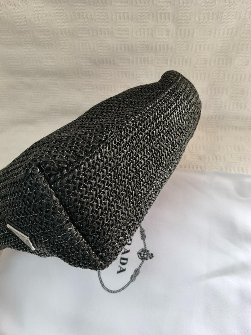 【人気】トートバッグ レディース 黒 エコバッグ 美品 かごバッグ