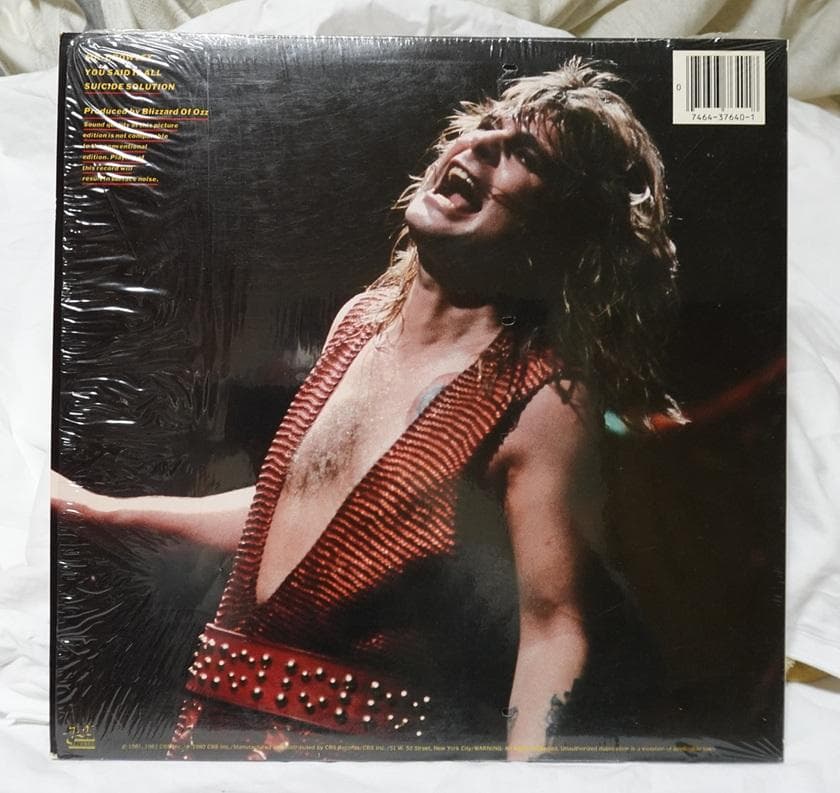 Ozzy Osbourne / live Mr.Crowley コレクターズLP