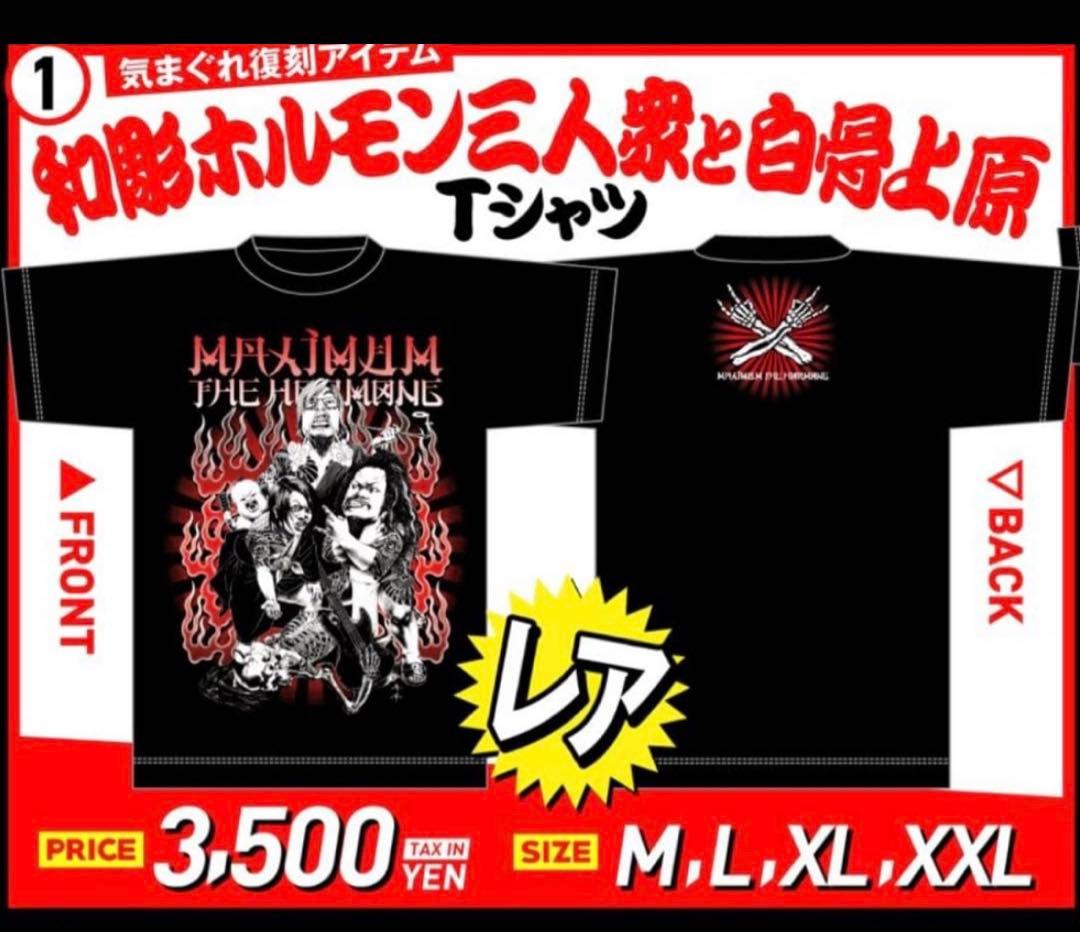 マキシマムザホルモン　Tシャツ　Lサイズ