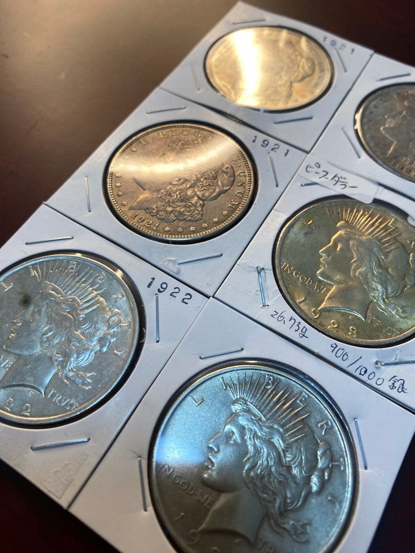 PCGS NCG アンティーク　銀貨　モルガンダラー　ピースダラー