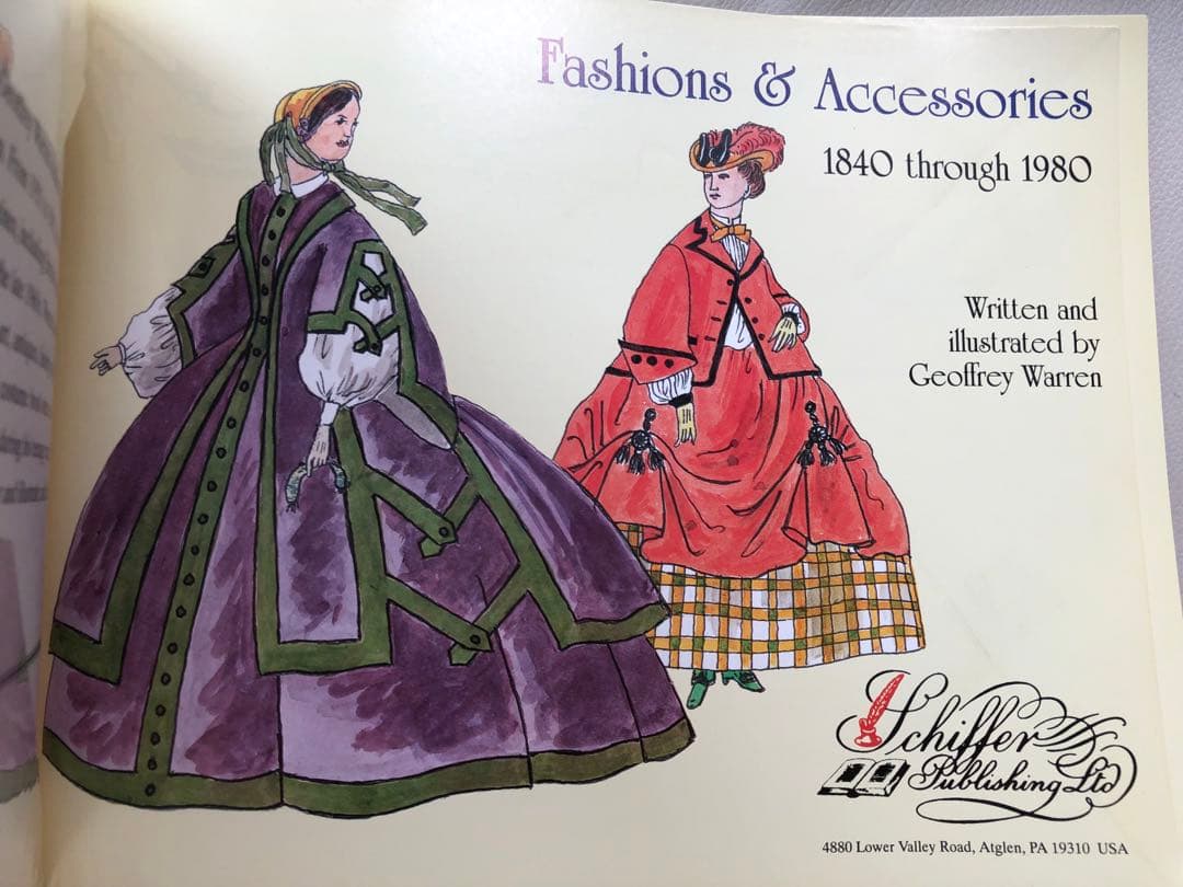 アート・デザイン・音楽 FASHIONS & ACCESSORIES 1840-1980