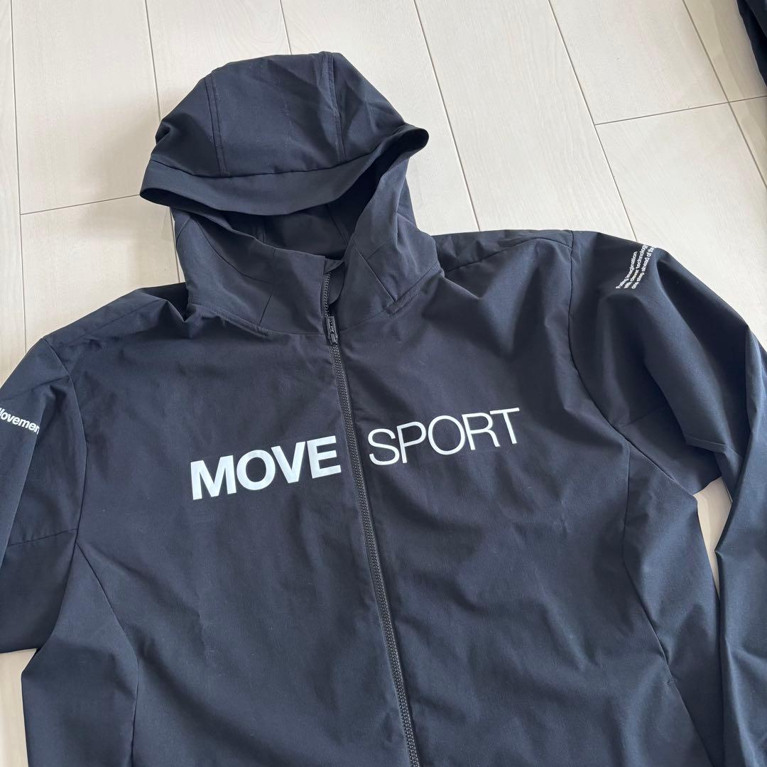 デサント MOVE SPORTS トレーニング ランニング セットアップ 黒