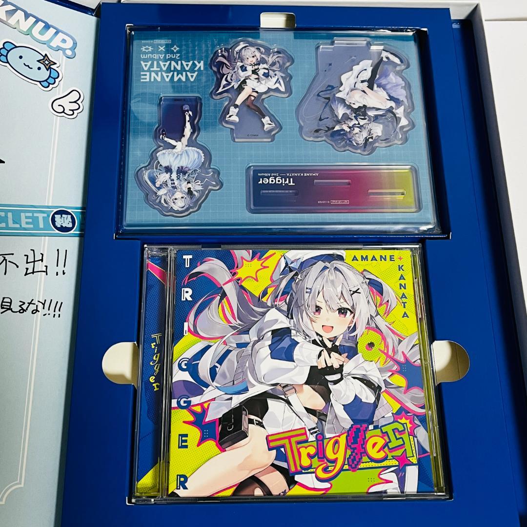 天音かなた 2nd Album Trigger 完全生産限定盤 CD ホロカ欠品