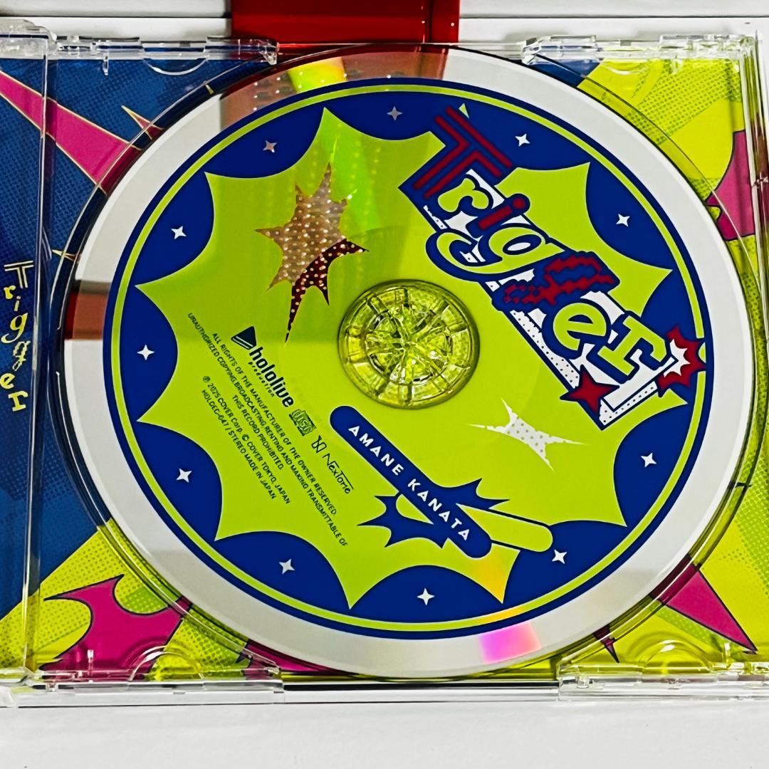 天音かなた 2nd Album Trigger 完全生産限定盤 CD ホロカ欠品