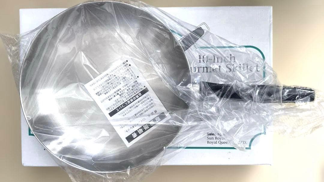 新品 ロイヤルクイーン 10インチ スキレット IH対応