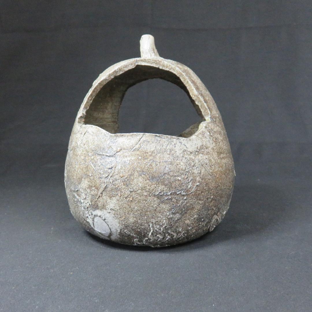 ふくべ 花入 剣山付き 美品 瓢箪 花器 茶道具 花瓶 フラワーベース