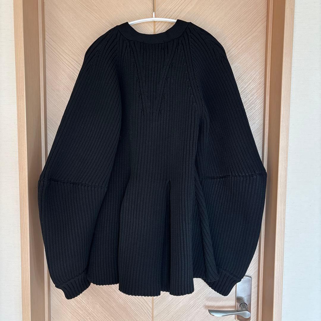 トップス ESIO Contour knit cardigan