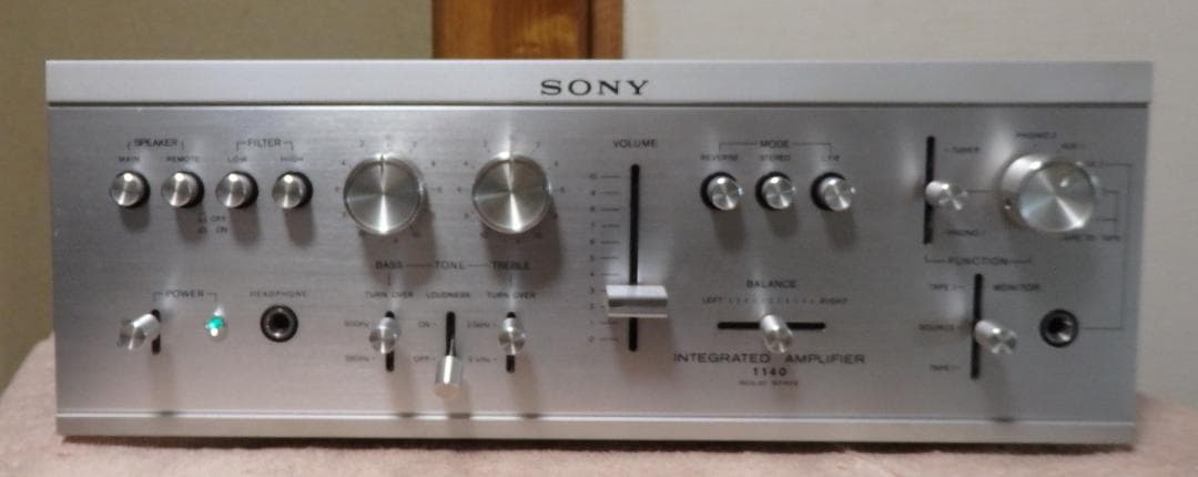 SONY インテグレーテッド プリメインアンプ 　TA-1140