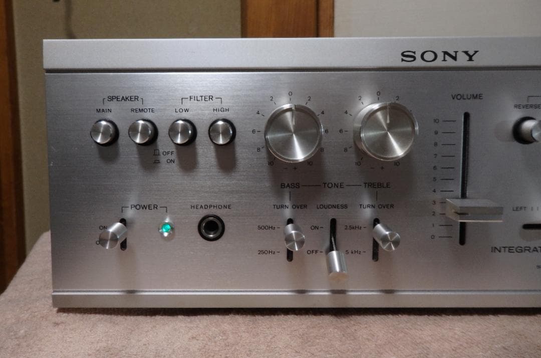 SONY インテグレーテッド プリメインアンプ 　TA-1140