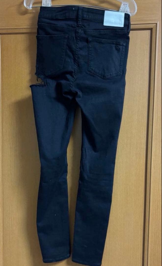 値下げ可能‼️GYDAブラック ダメージスキニーパンツ M