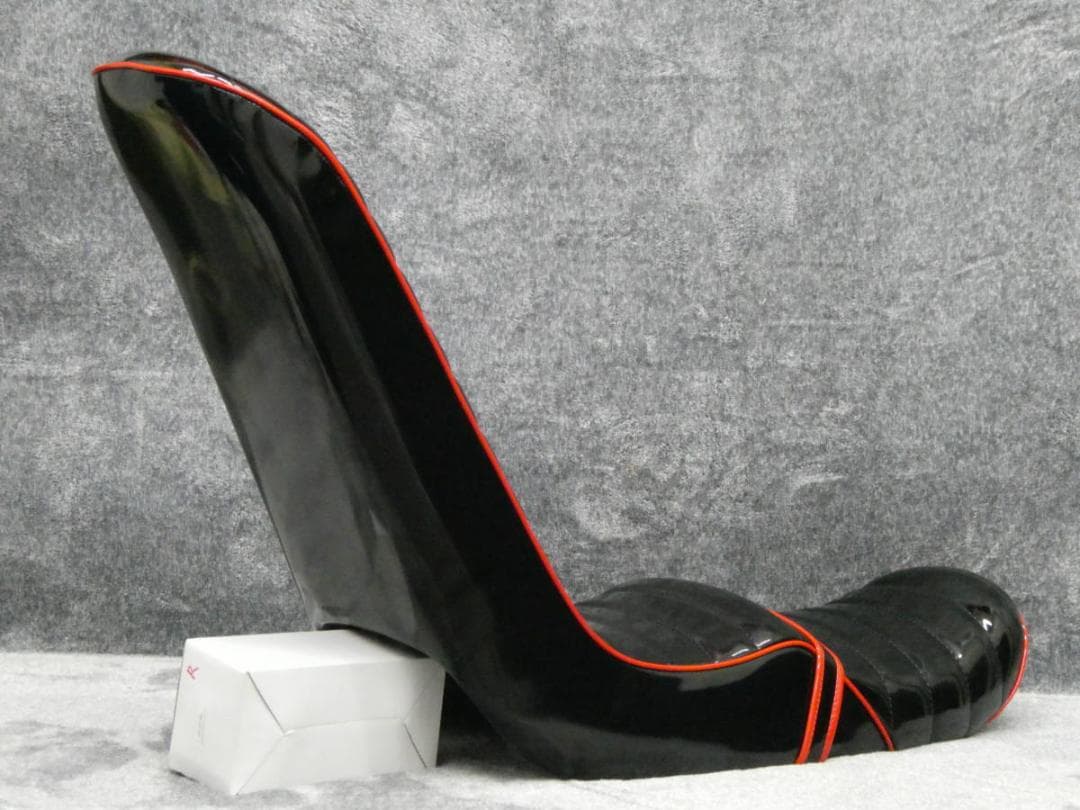 ＧＳ４００　黒赤エナ　５０ｃｍ　三段シート/補強入 あんこ抜き 完成品