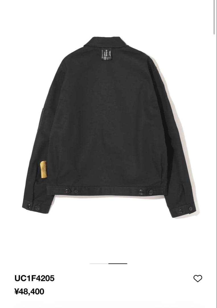 UNDERCOVER Dickies ブルゾン　ブラック　サイズ2 M アンカバ