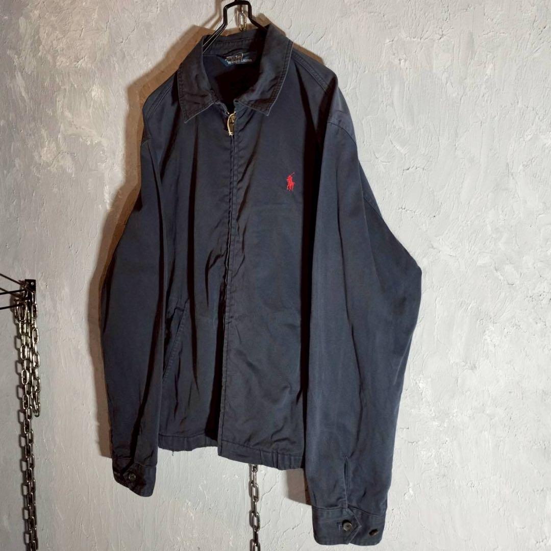 ポロラルフローレン Ralph Lauren 刺繍　スイングトップ　90s.