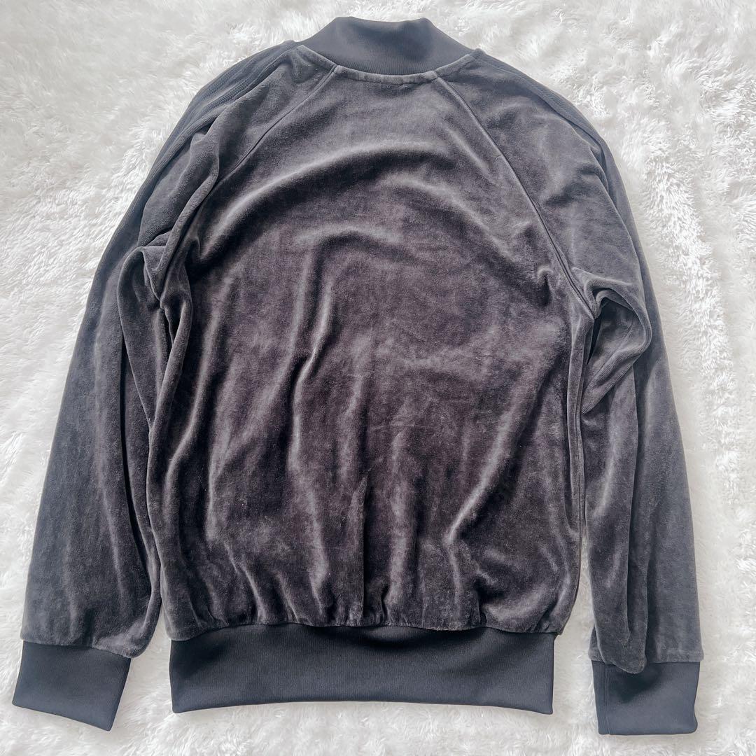 adidasアディダス　ベロア トラックジャケット　M
