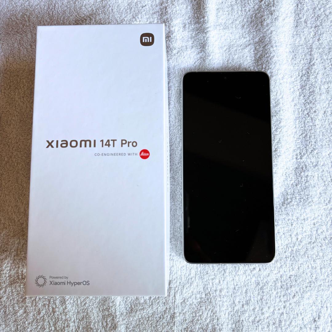 た*ろ様 Xiaomi 14T Pro シルバー 256GB チタングレー