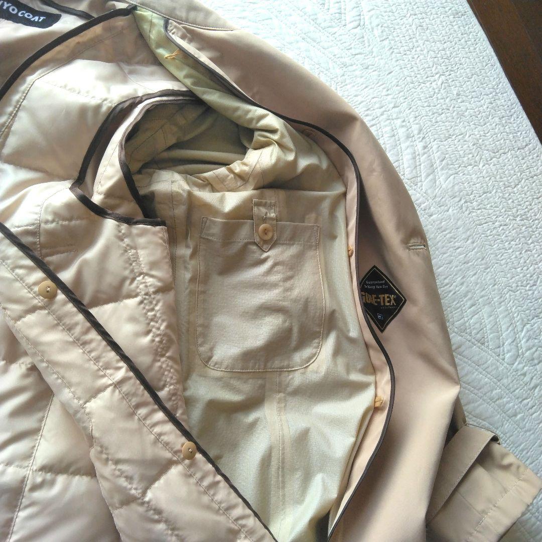 三陽商会 GORE-TEX トレンチコート ダウンライナー付 防寒 軽量 11