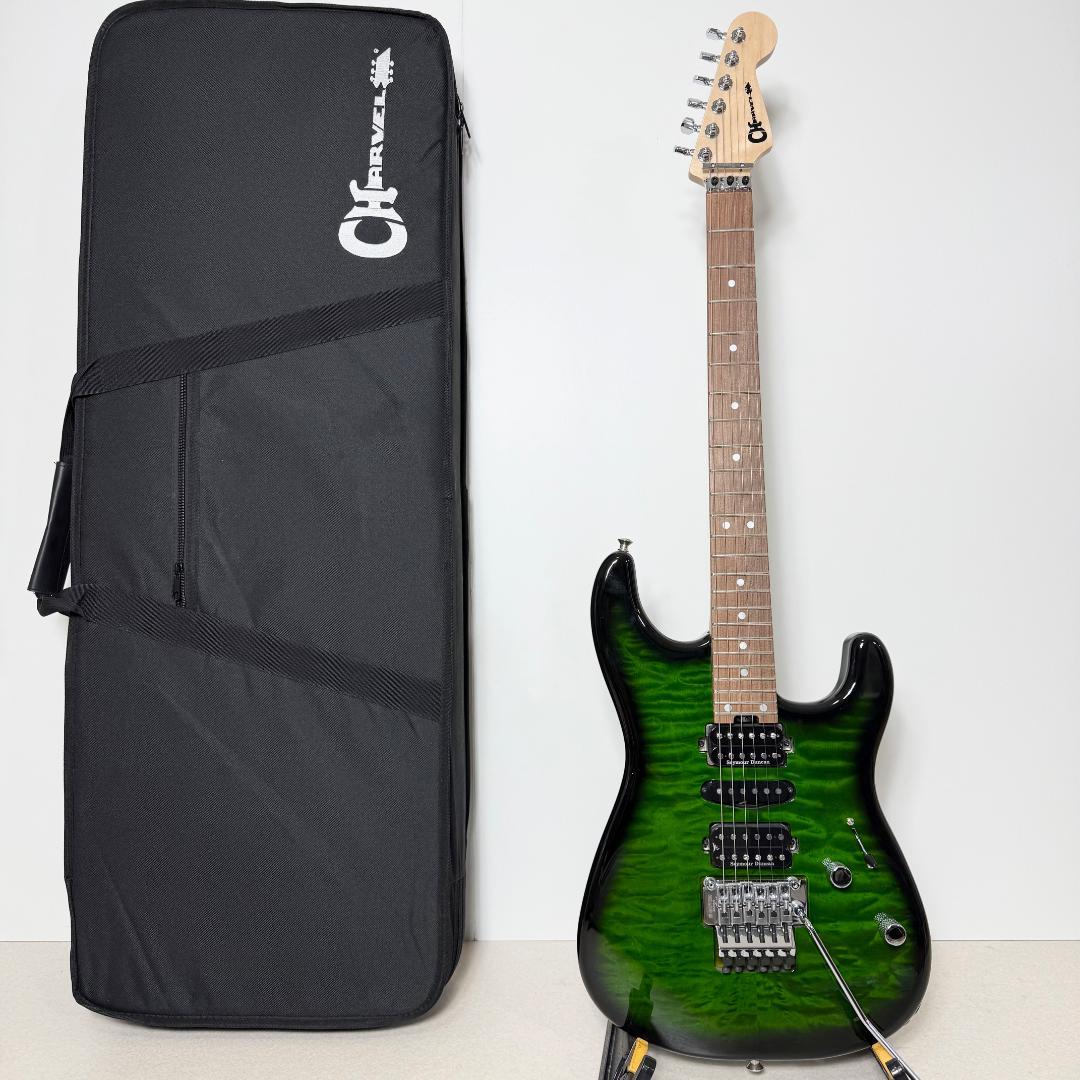 超美品 日本製 Charvel San Dimas Style1 HSH QM