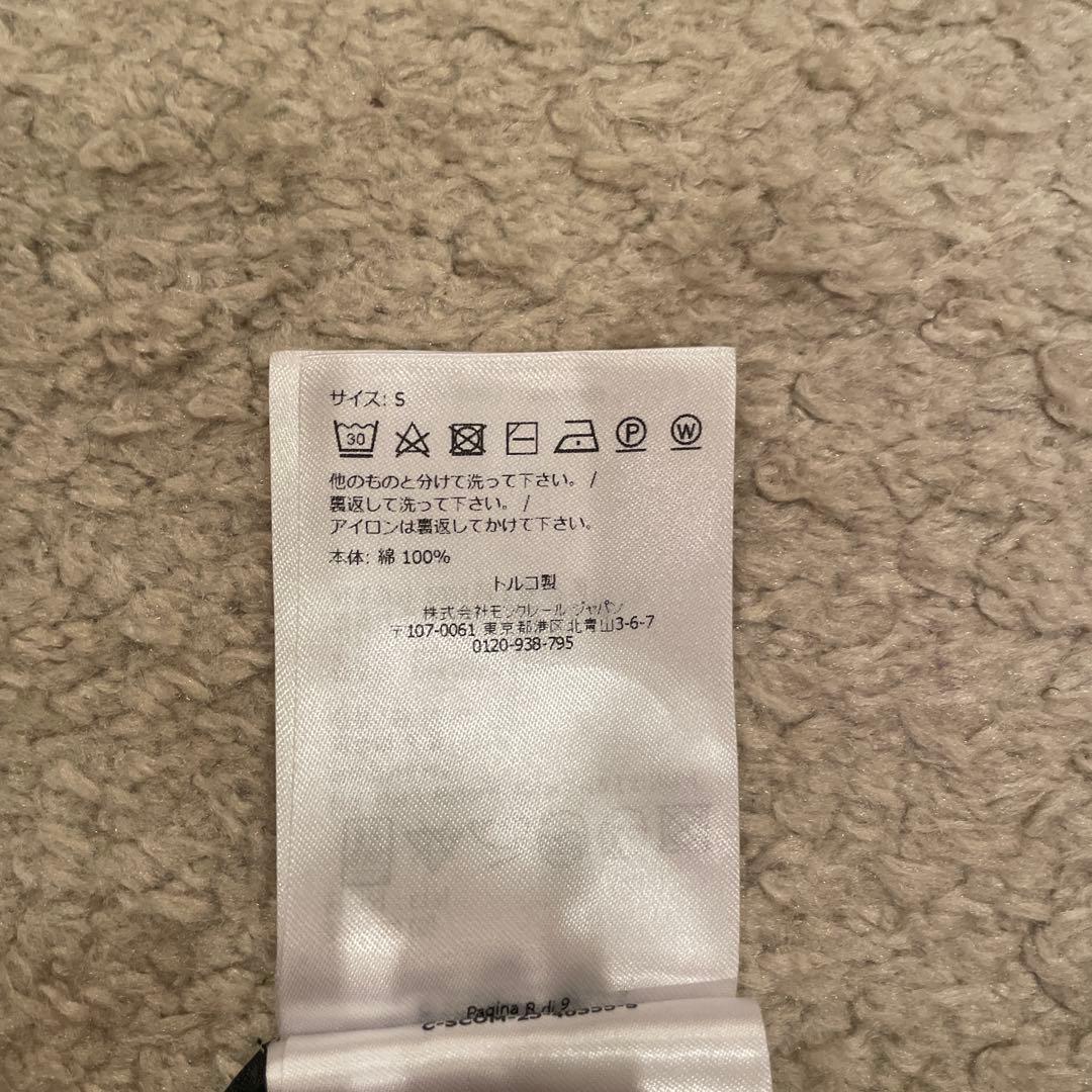 【良品】モンクレール黒 Tシャツ サイズS