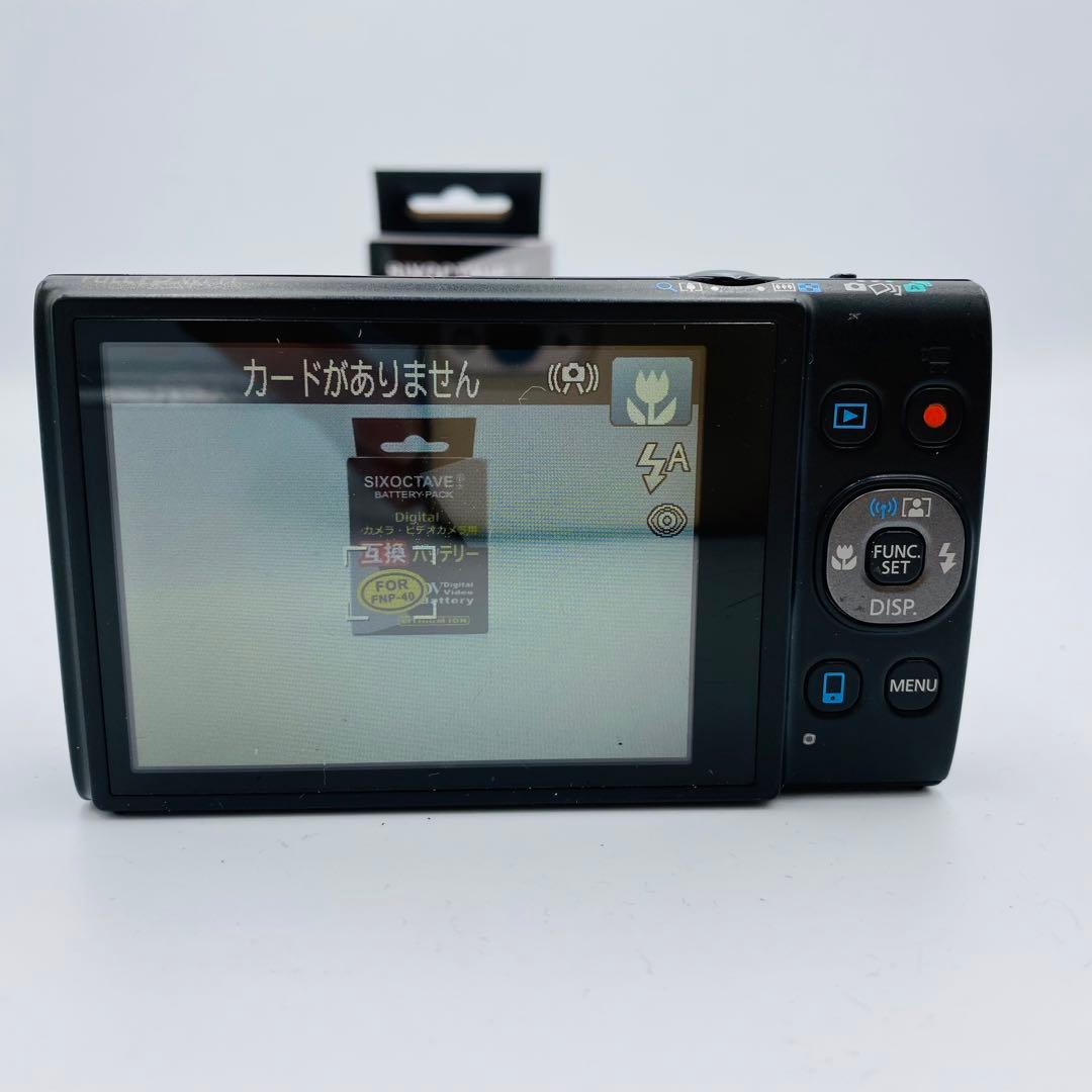 動作確認済 ⭐︎美品⭐︎ Canon IXY 640 デジタルカメラ ブラック