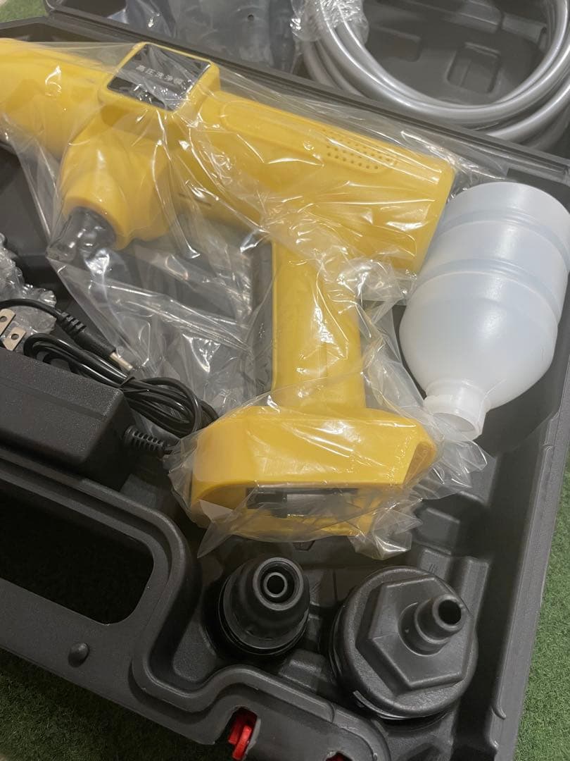 新品✨　 高圧洗浄機 コードレス 充電式　20000mAh バッテリー