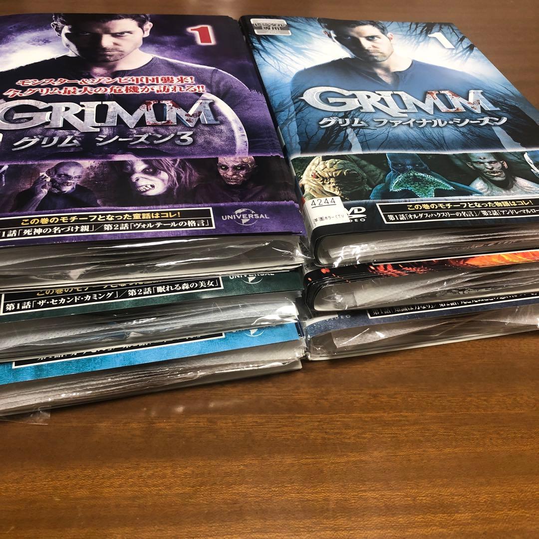 GRIMM DVD シーズン1〜6(ファイナル)セット