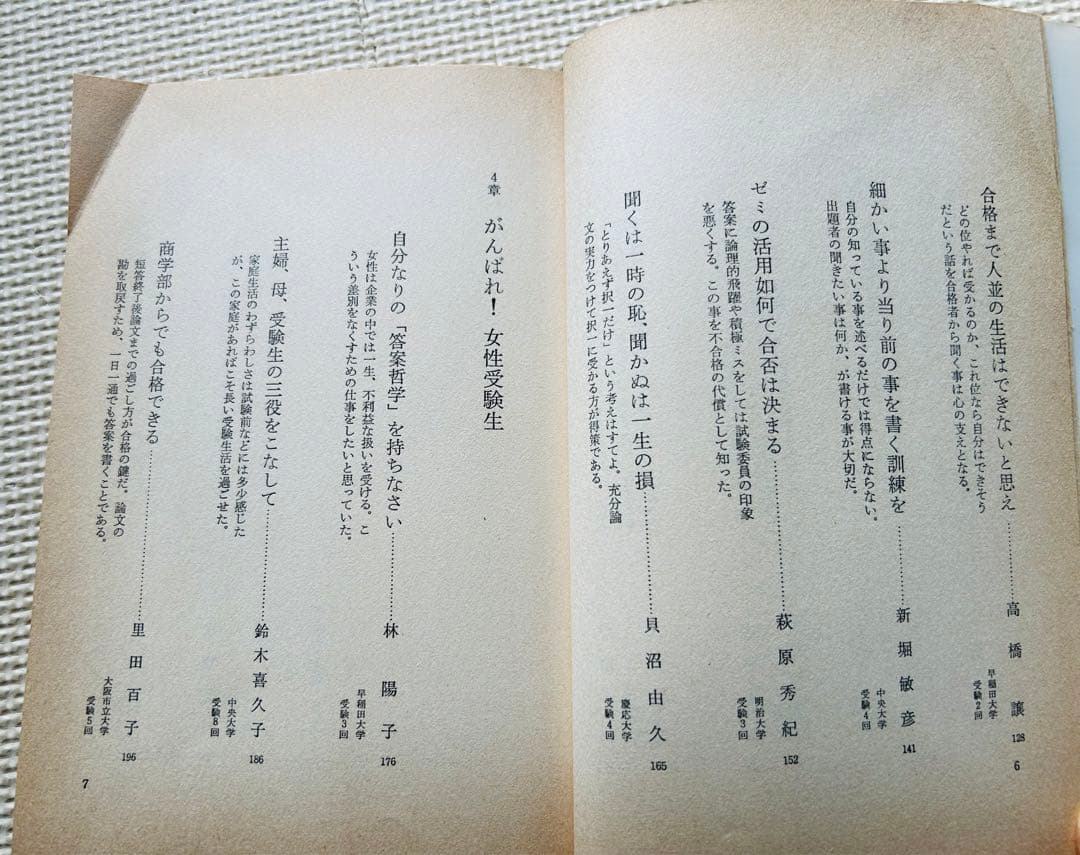 私の司法試験合格作戦　1981年版