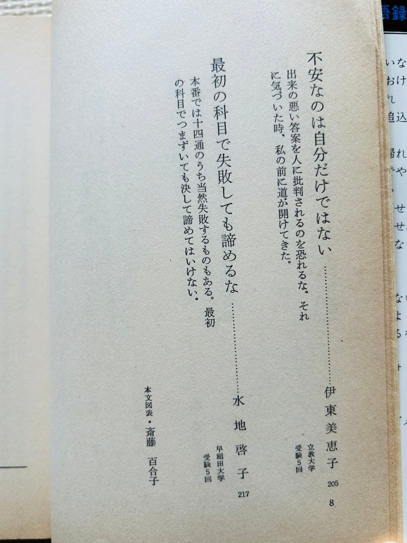 私の司法試験合格作戦　1981年版
