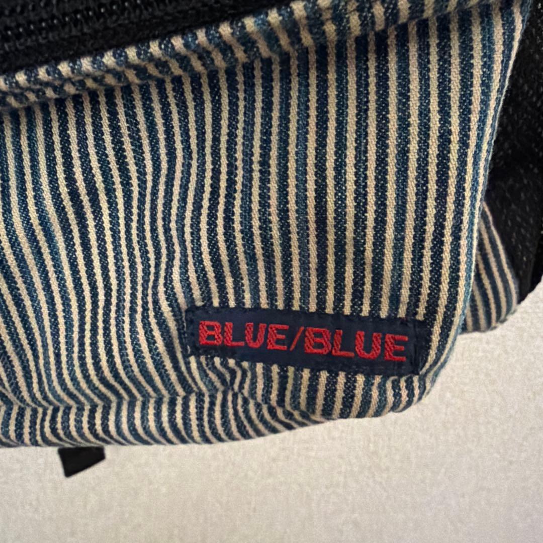 BLUE BLUE ニット帽　オリーブグリーン