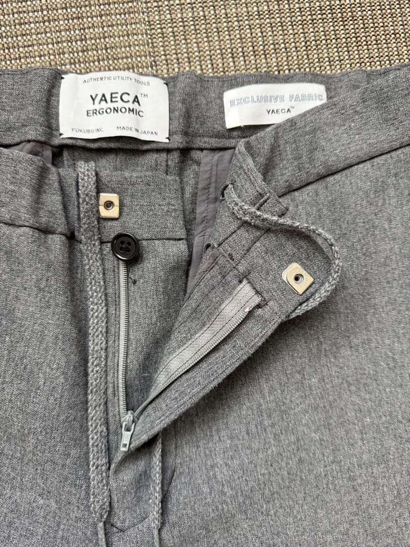 【美品】YAECA エルゴノミック チャコール セットアップ Sサイズ