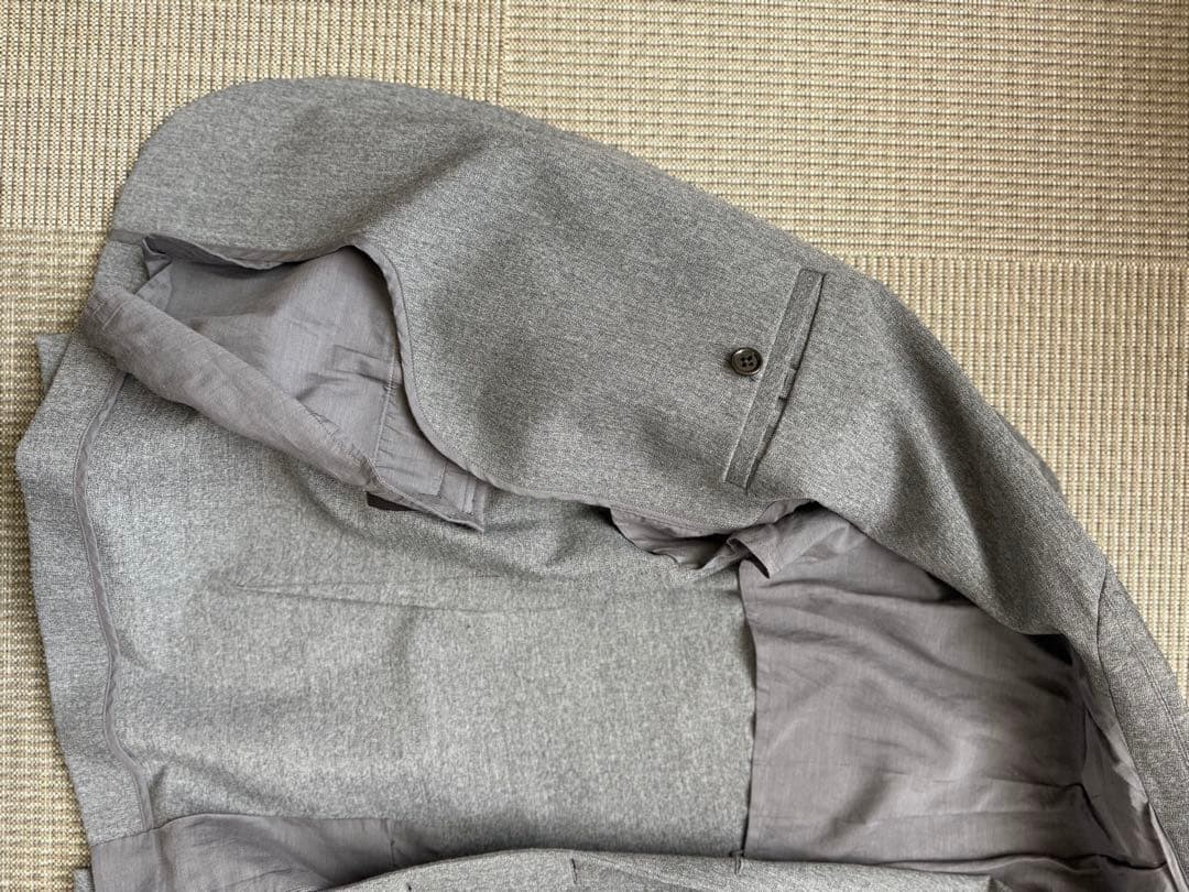 【美品】YAECA エルゴノミック チャコール セットアップ Sサイズ
