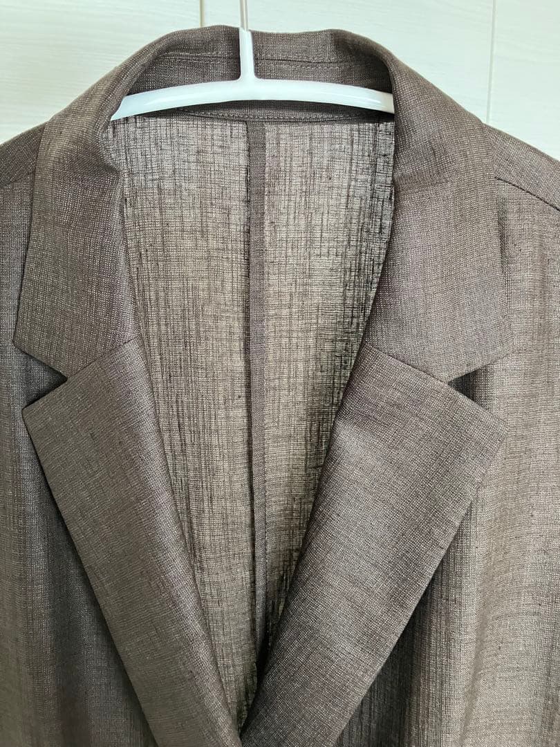 【美品】green label relaxingリネンライクセットアップ38